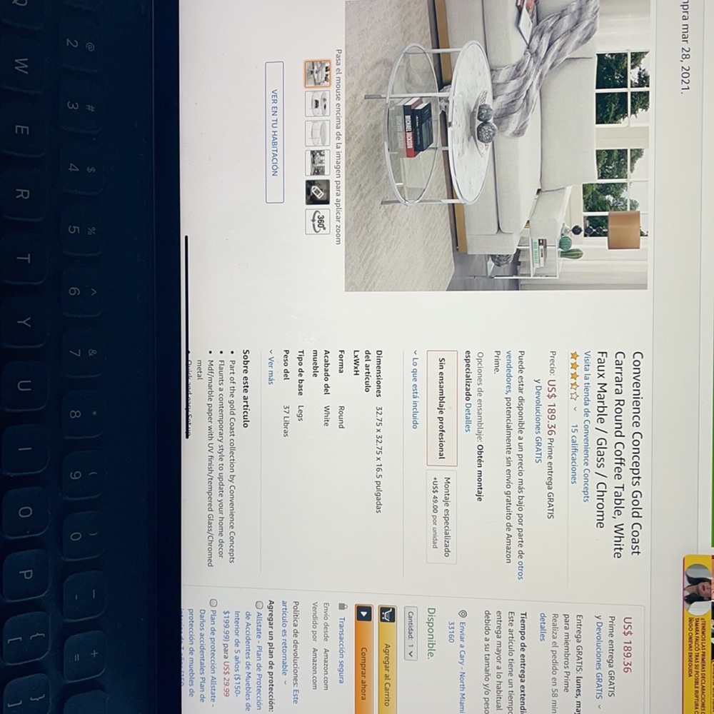 Coffe table - Picture 5 of 5